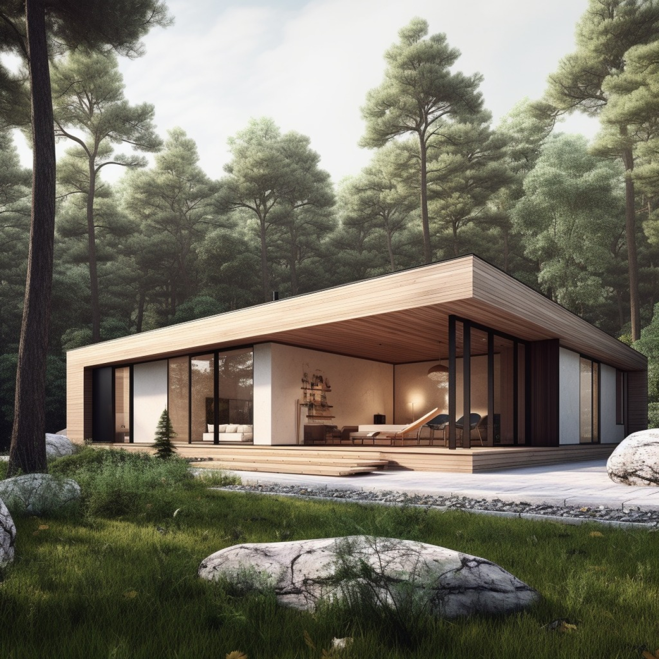 Constru&ccedil;&atilde;o - Casa em madeira &ldquo;D&rdquo;